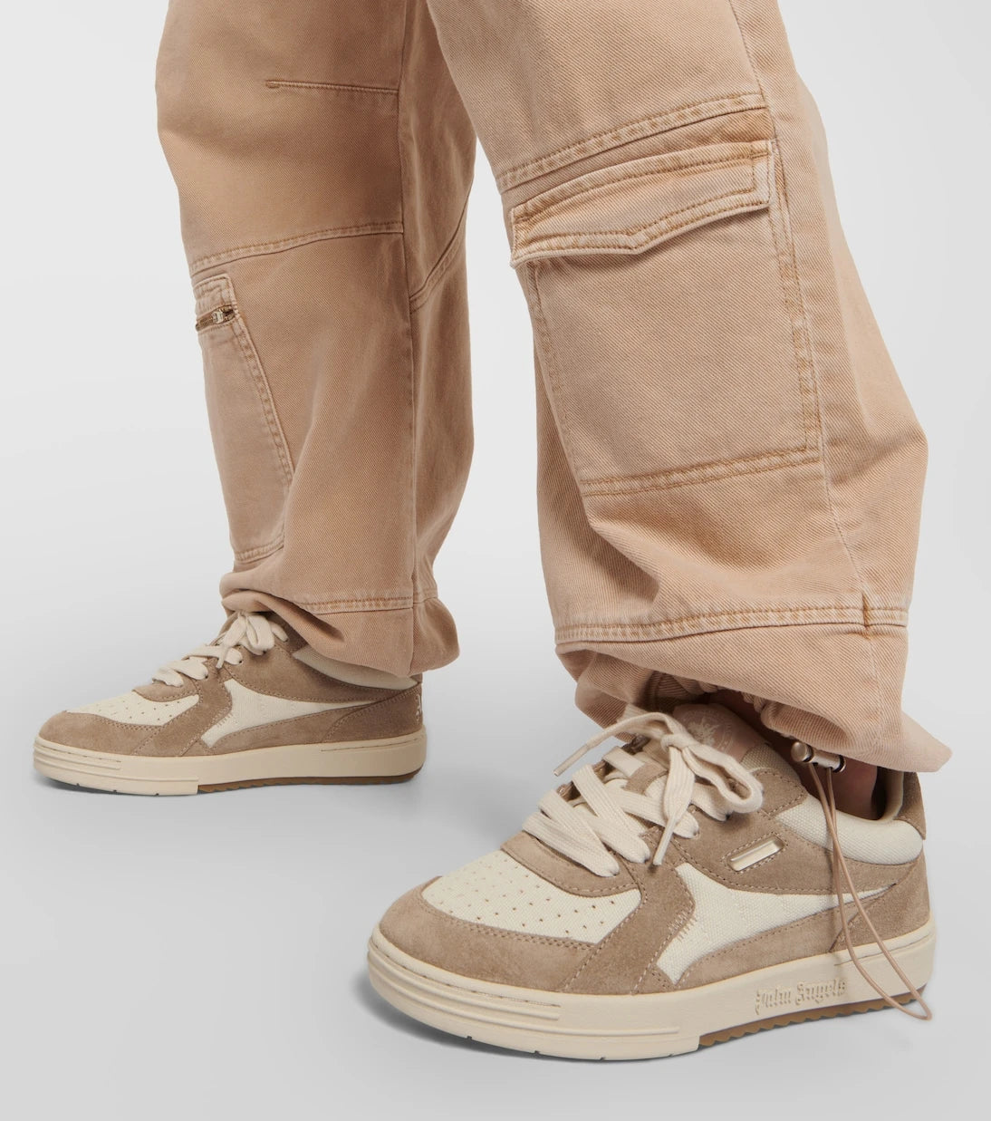 Palm Angels - Palm University suede sneakers