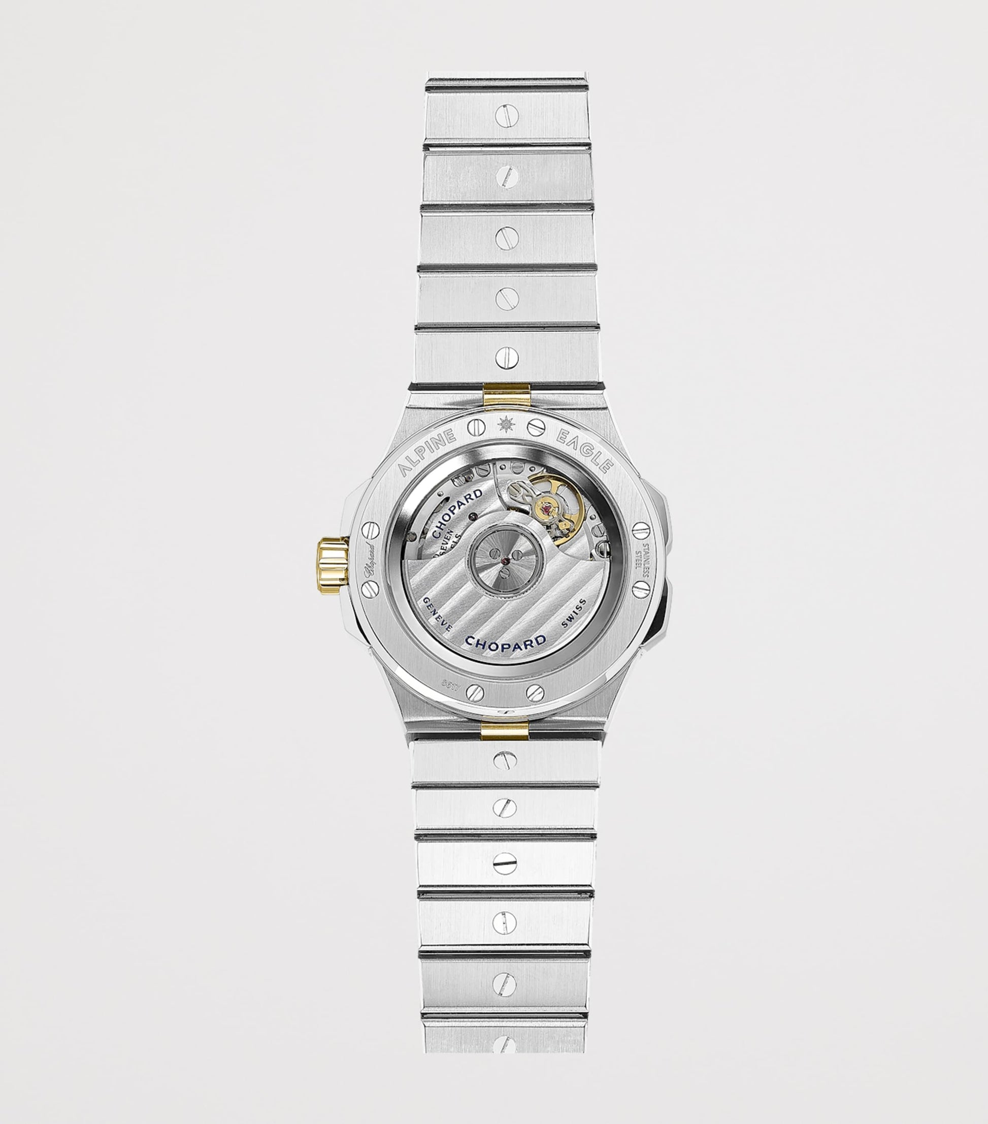 Yellow Gold and Stainless Steel Alpine Eagle Watch 33mm