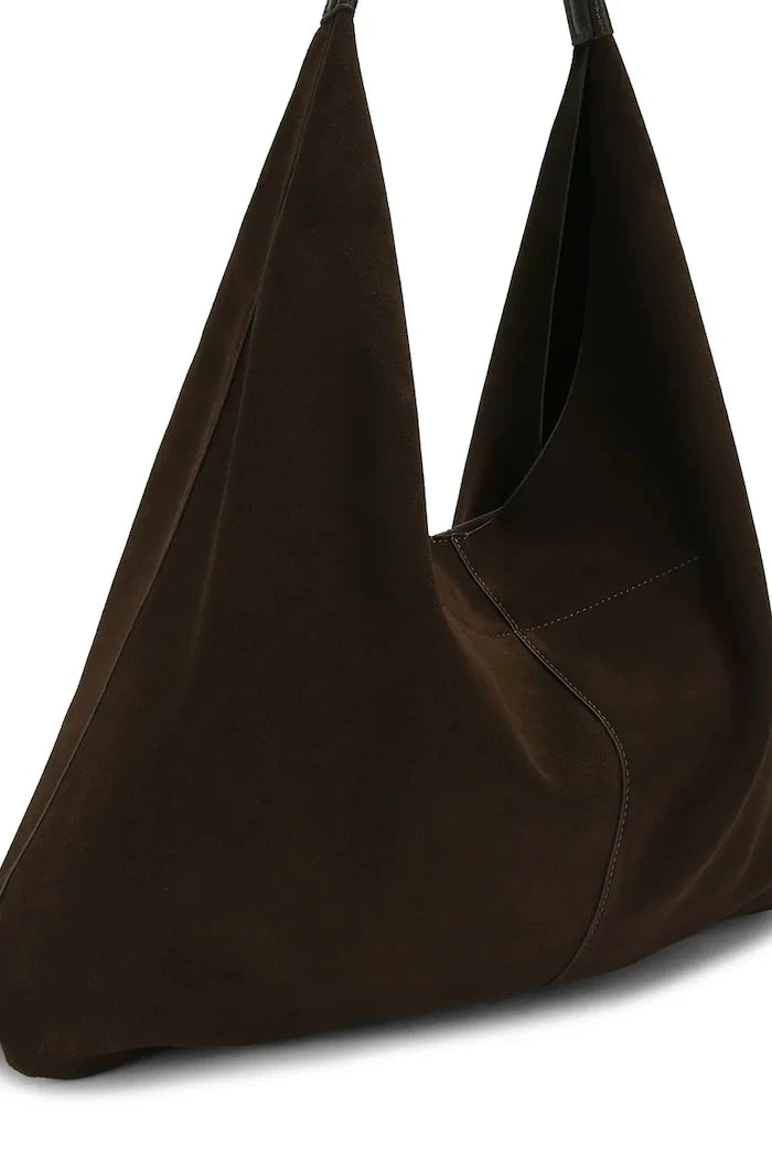 Kurt Geiger London Kadın Süet Alışveriş Çantası CHELSEA LG SLOUCH HOBO