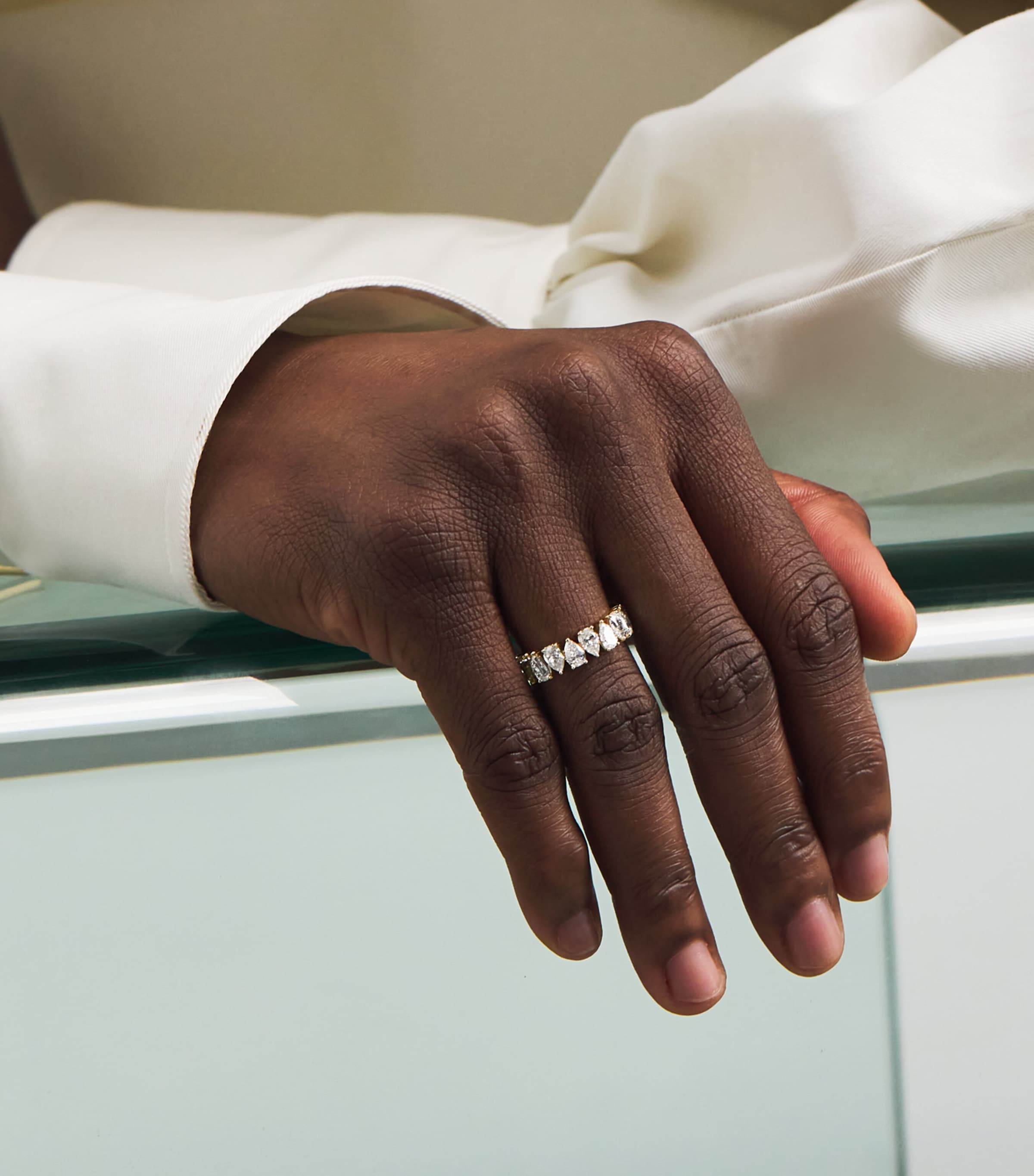 Yellow Gold and Diamond Eternity Ring (1.90ct)