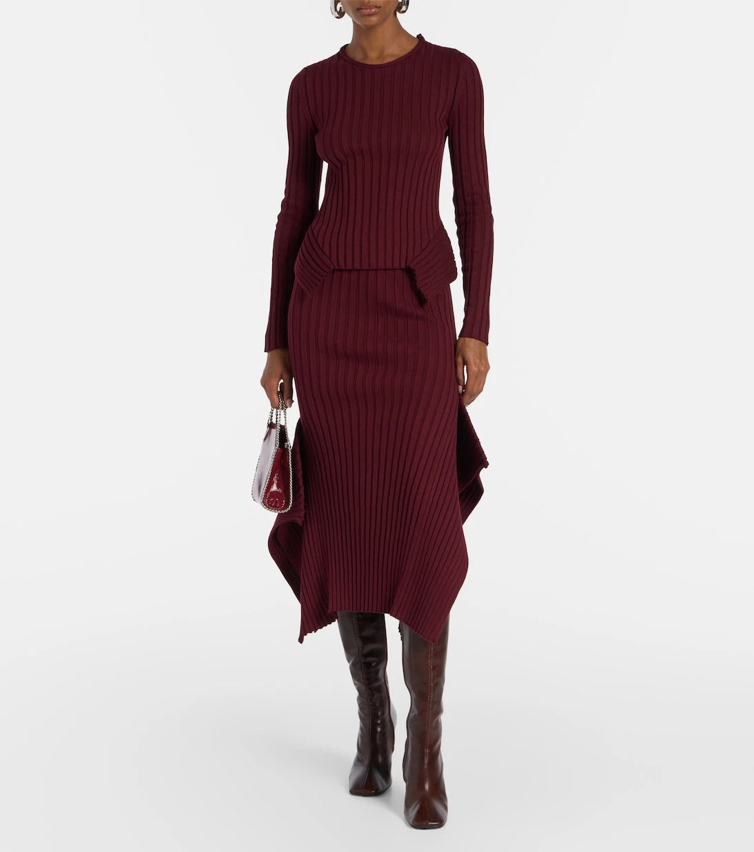 Stella McCartney - Ribbed-knit cotton top