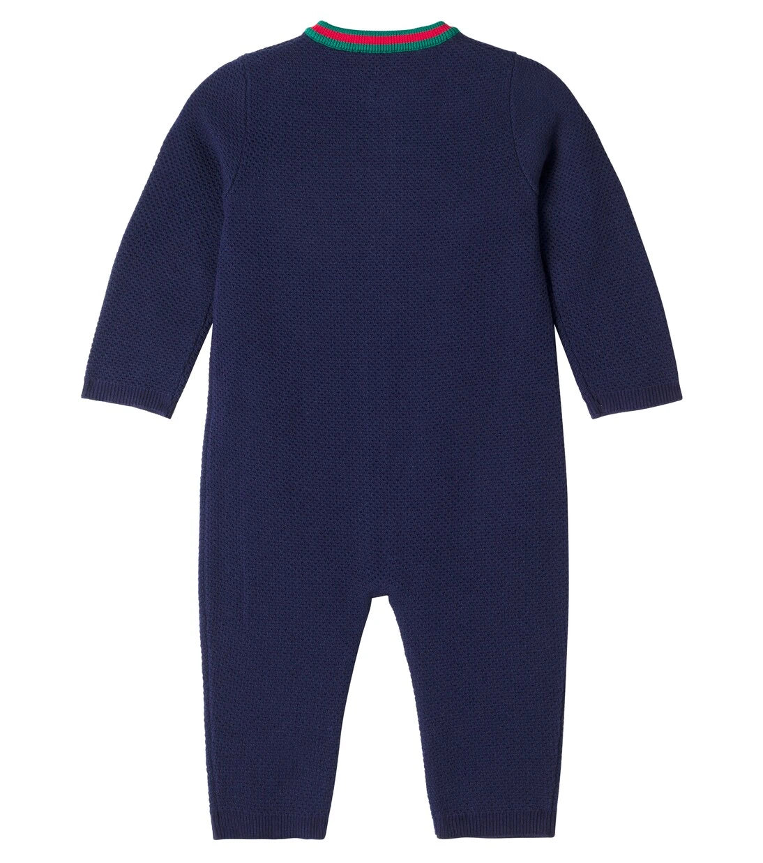 Gucci Kids - Baby Web Stripe cotton-blend onesie