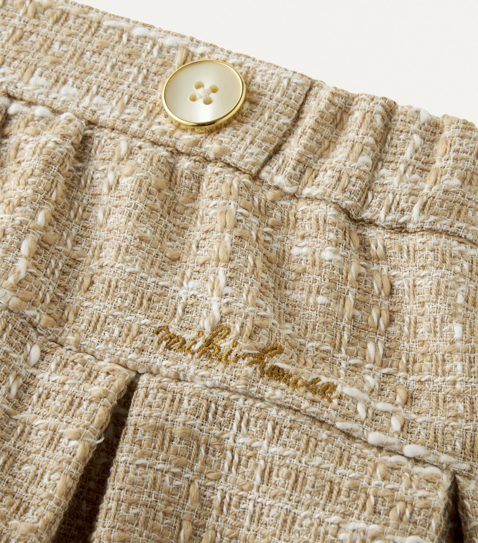 Cotton-Blend Pleated Skirt (3-9 Years)