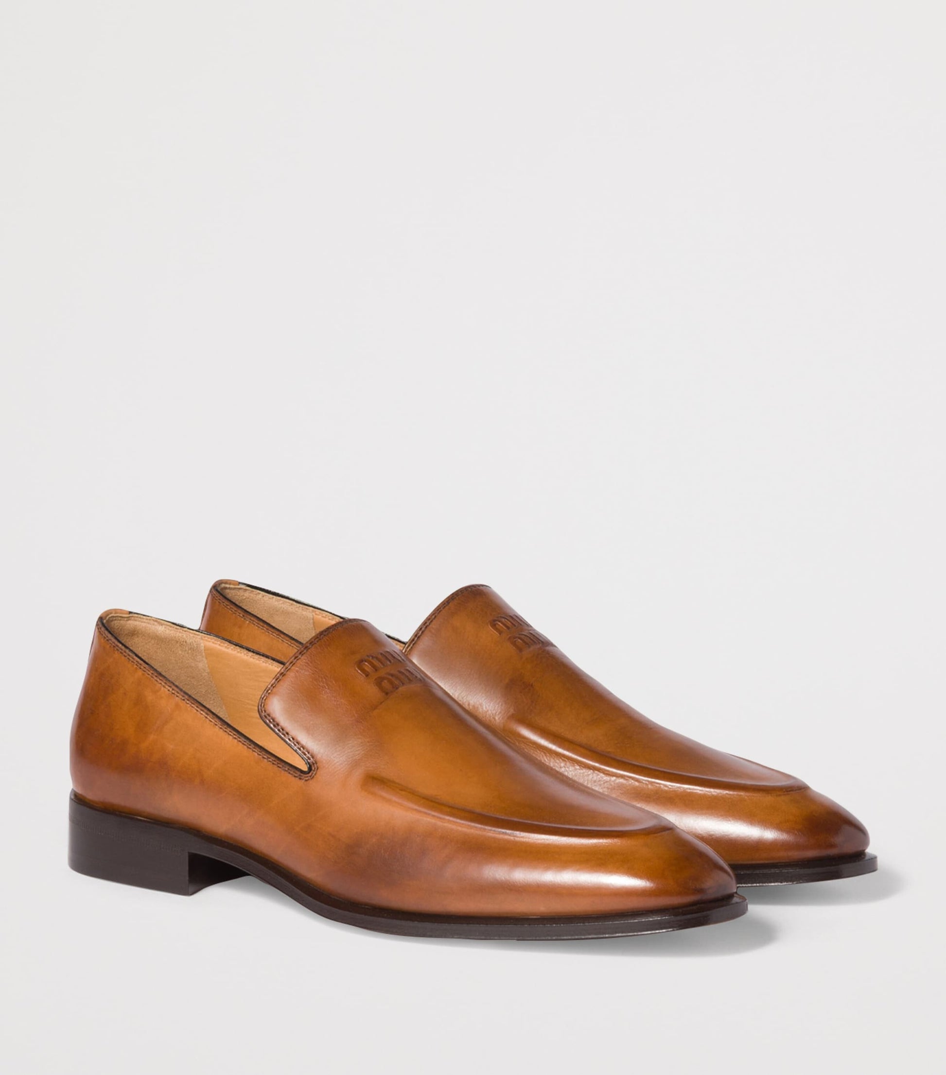 Brown Leather Loafers