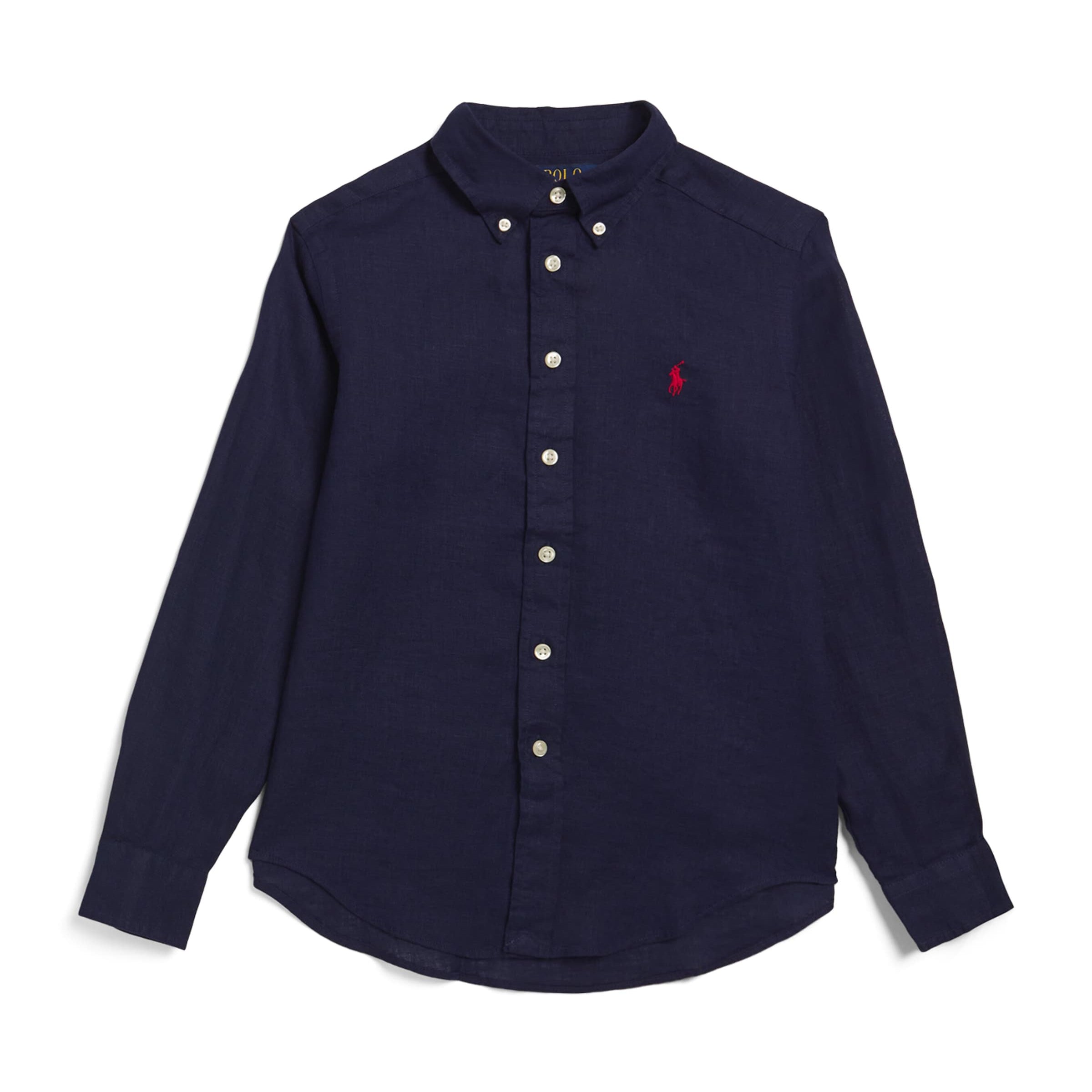 Ralph Lauren Kids Linen Polo Pony Shirt (7-14 Years)