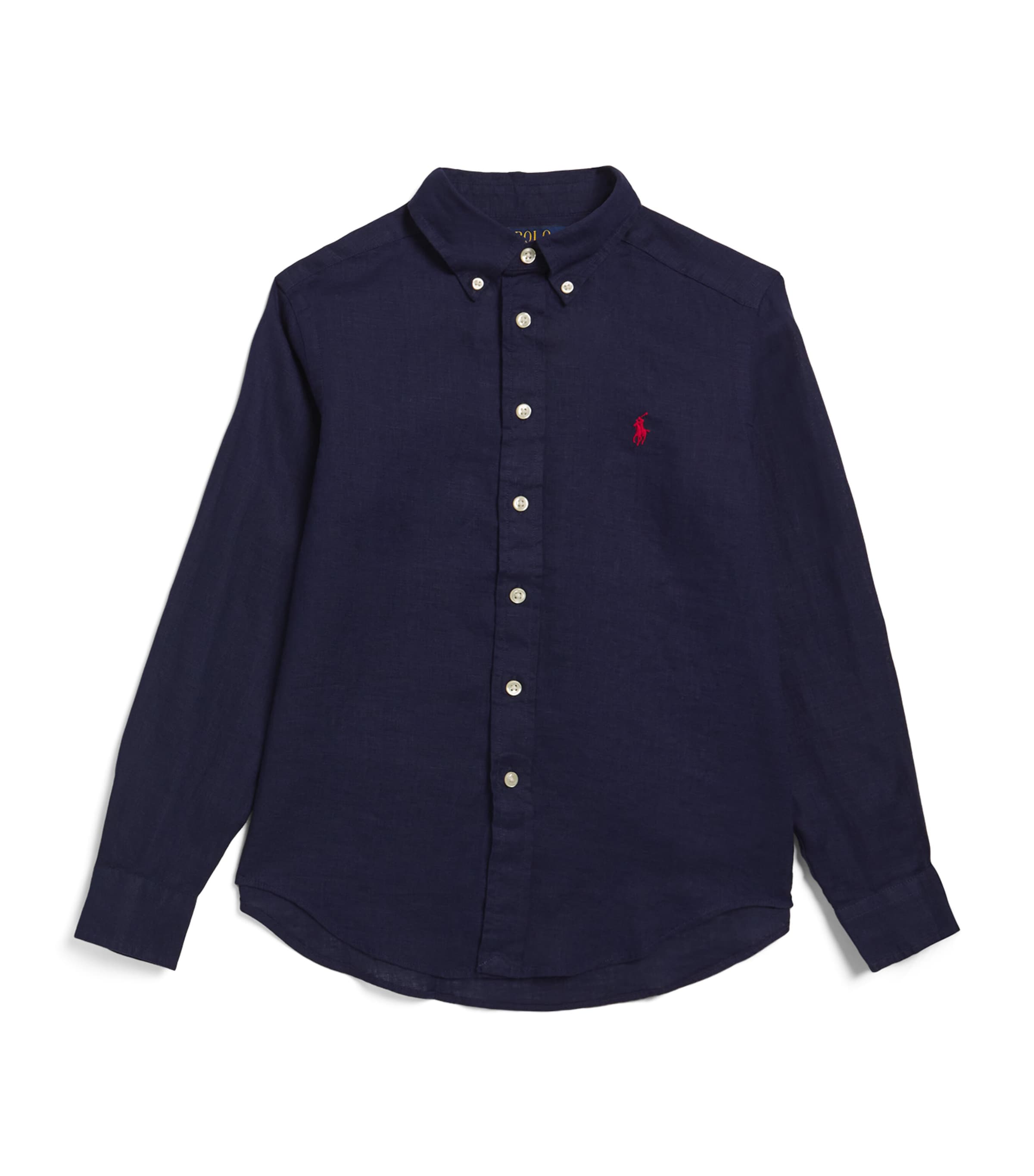Ralph Lauren Kids Linen Polo Pony Shirt (7-14 Years)