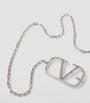 Valentino Garavani Metallic VLogo Signature Chain Belt
