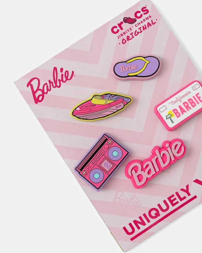 Crocs Barbie Retro 5'li Çocuk Ayakkabı Süsleri
