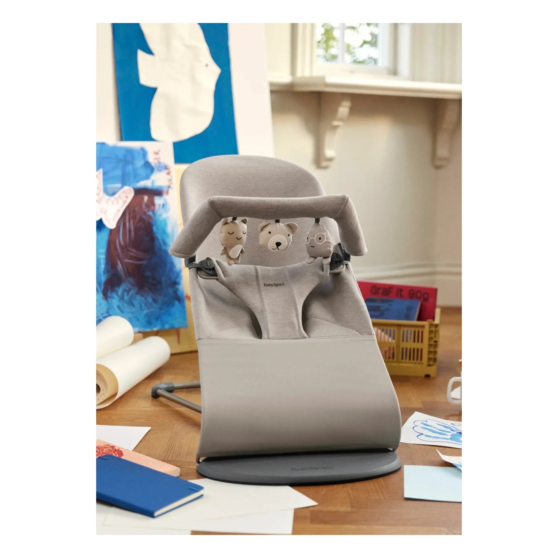 BabyBjörn - Amis Doux deckchair arch | Sand grey