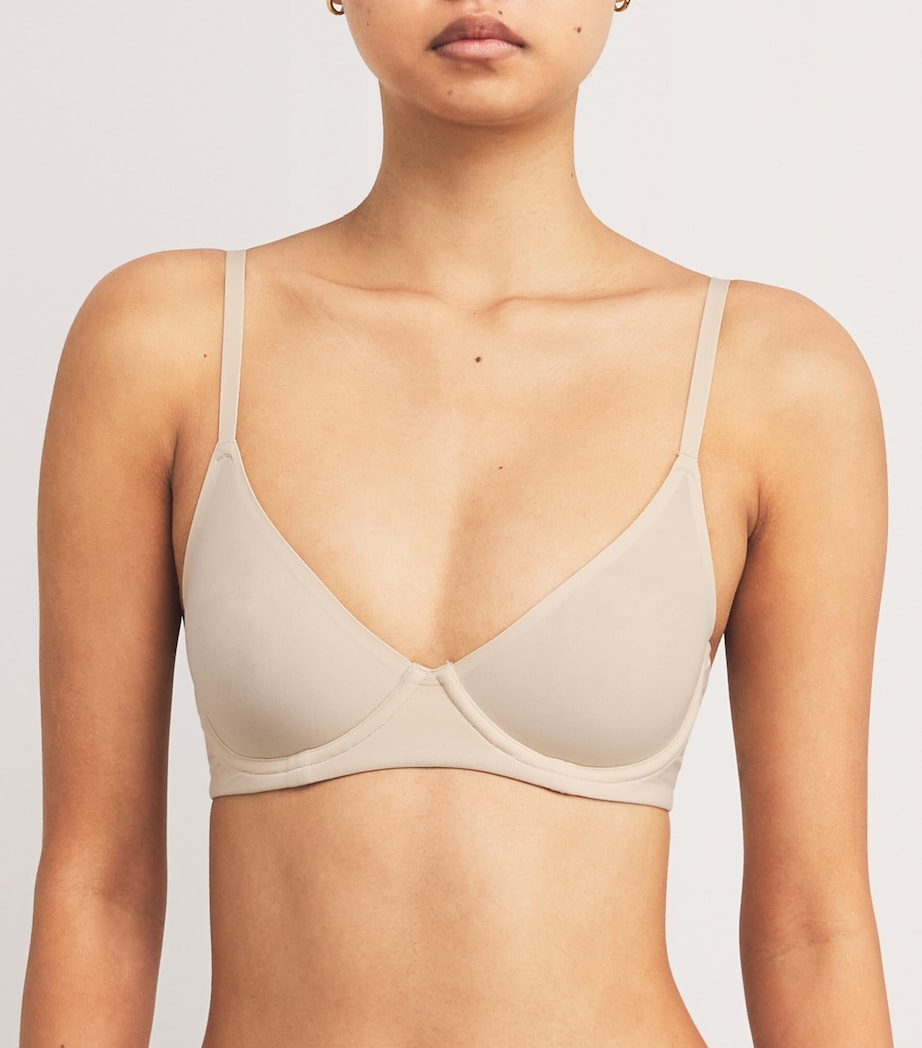 Skims Beige Fits Everybody Unlined Demi Bra