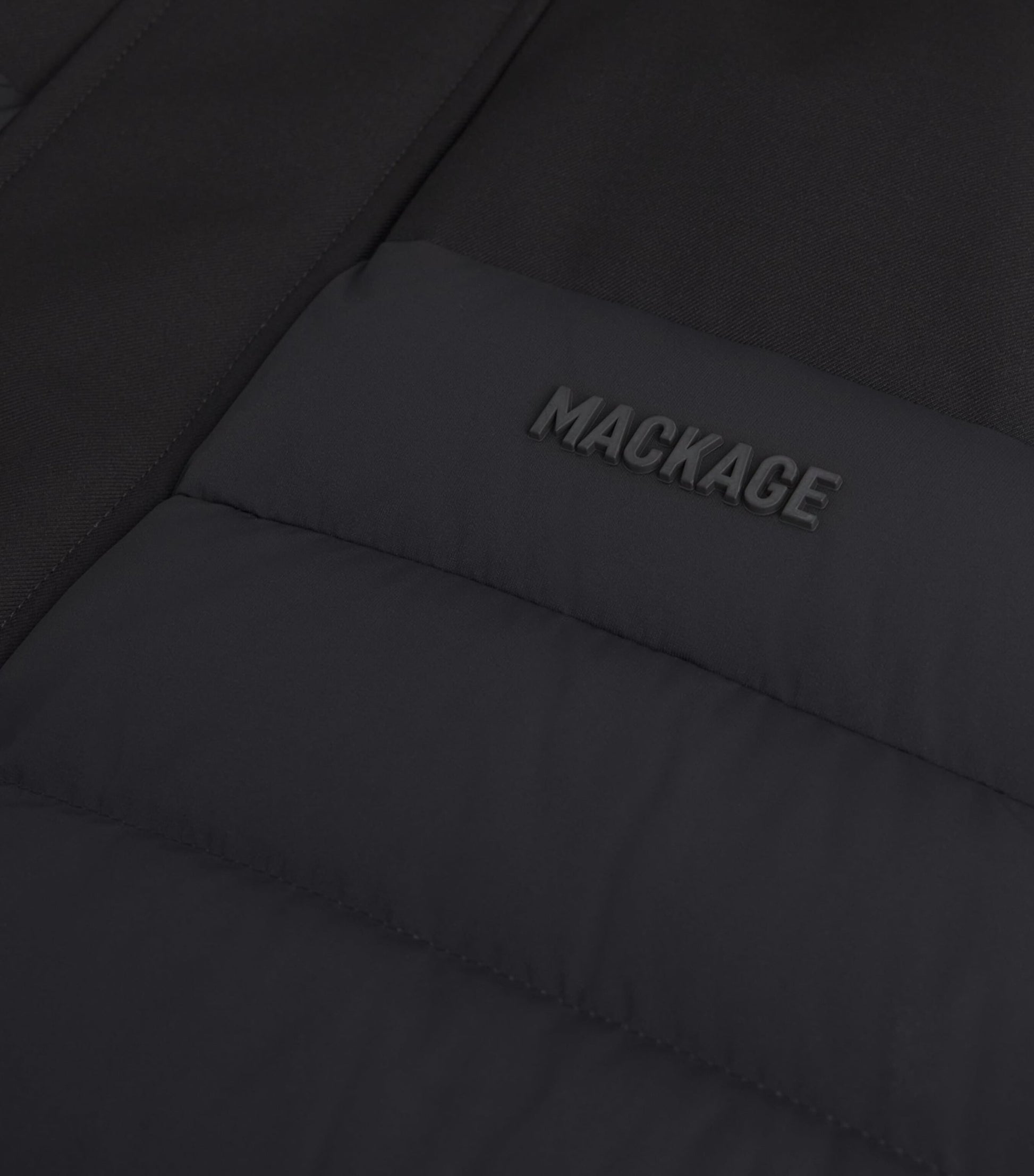 Black Down Brody Gilet