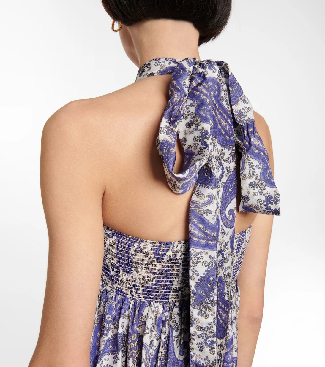 Zimmermann - Devi silk halterneck midi dress