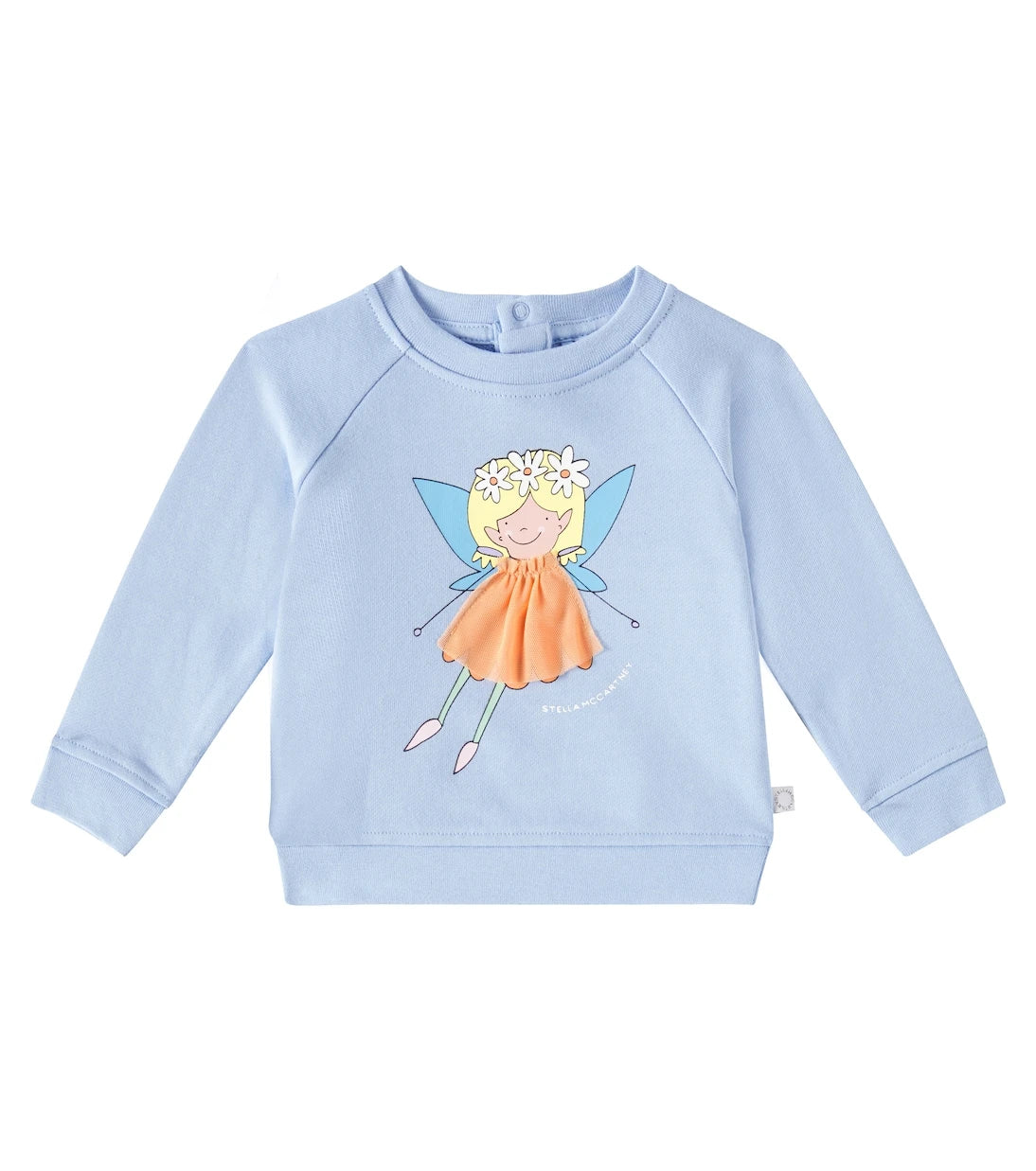 Stella McCartney Kids - سويت شيرت أطفال قطني مطبوع