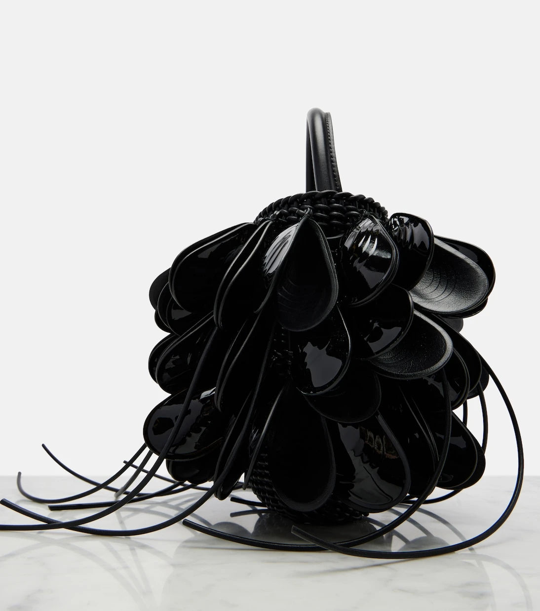 Loewe - Shell Small leather bucket bag