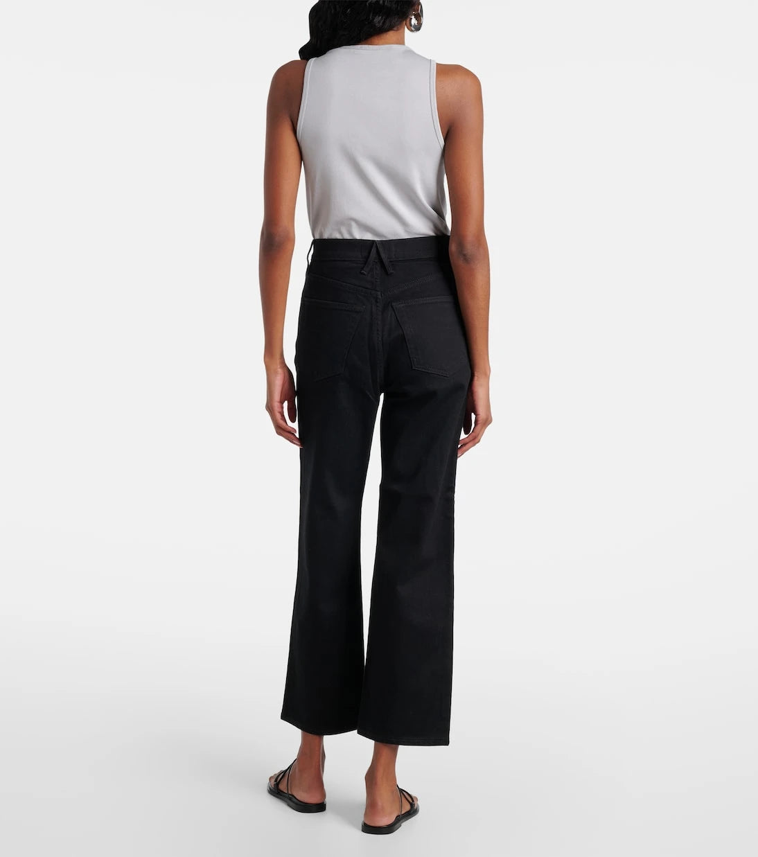 Slvrlake - London mid-rise cropped straight jeans