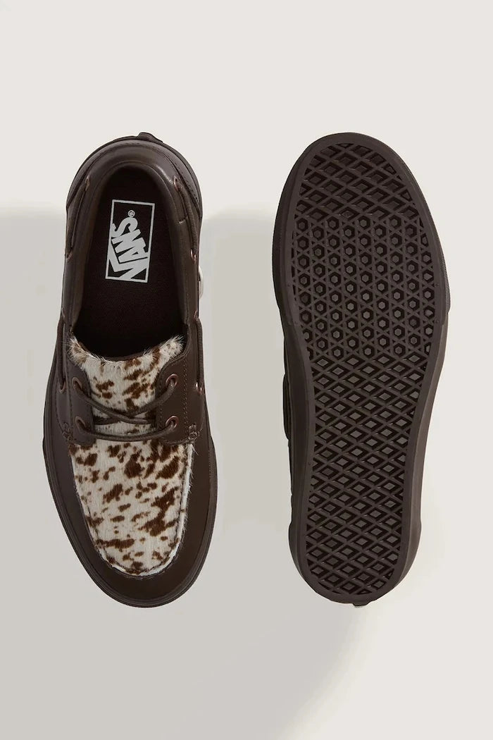 Vans 2-Eyelet Boat Shoe Kadın Deri Mokasen