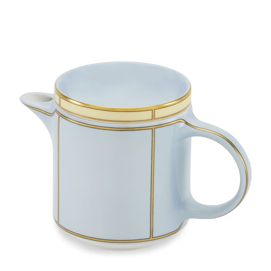 GINORI 1735 Porcelain Colonna Diva Celeste Coffee Pot (500ml)