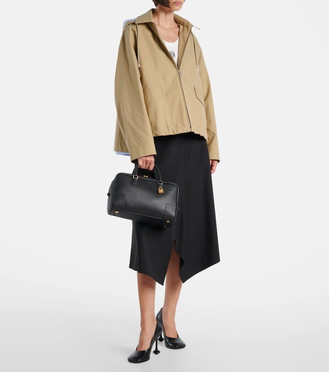 Loewe - Amazona 28 leather tote bag