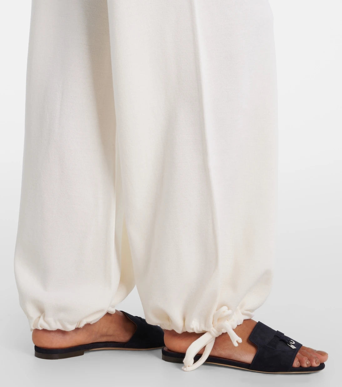 Max Mara - Virgin wool wide-leg pants