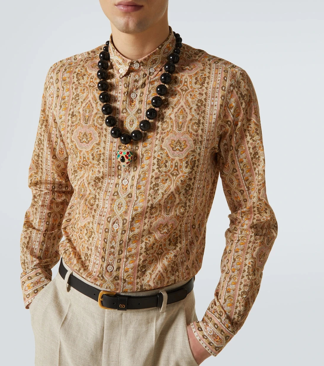 Valentino - Paisley cotton shirt