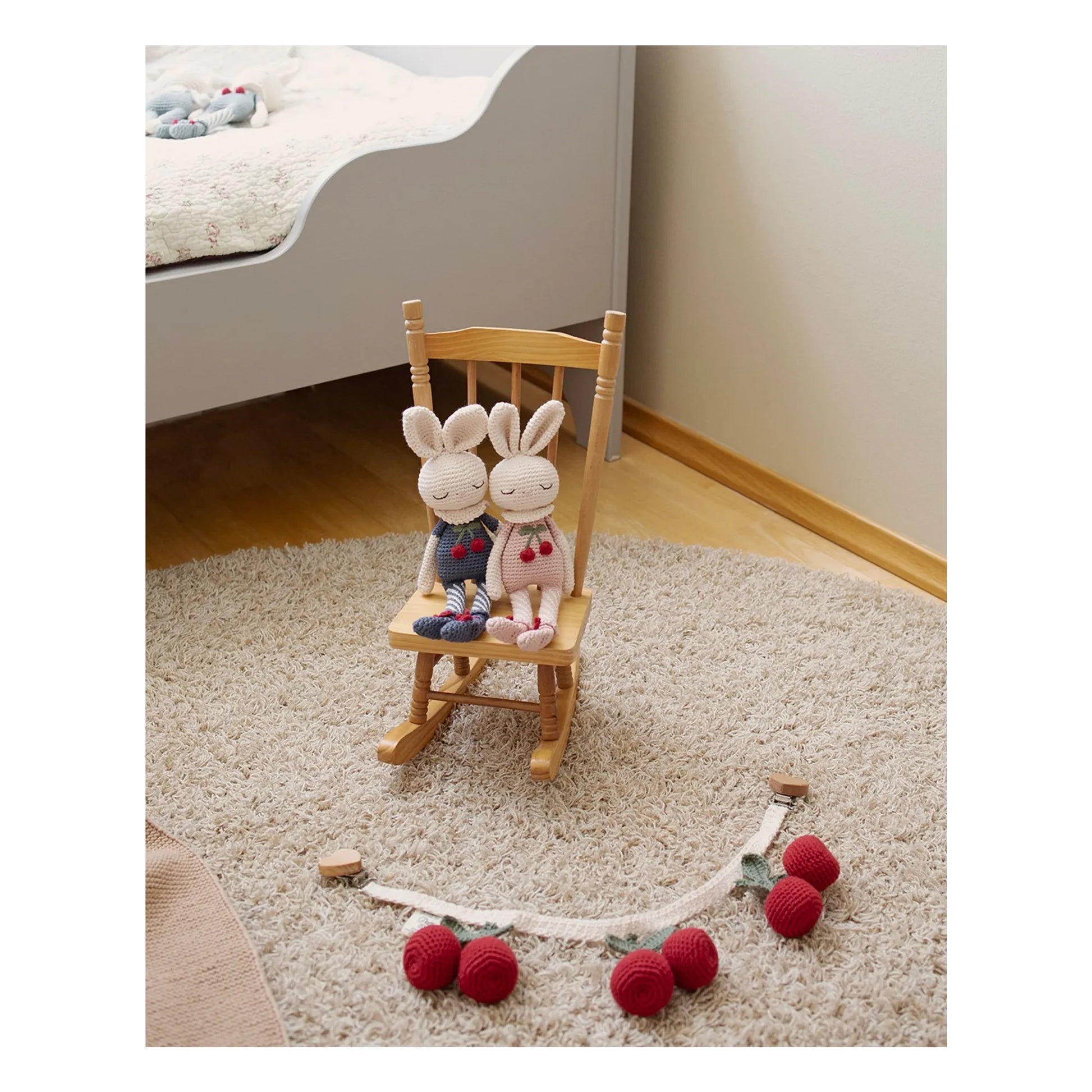 Patti Oslo - Cerise stroller chain  | Red