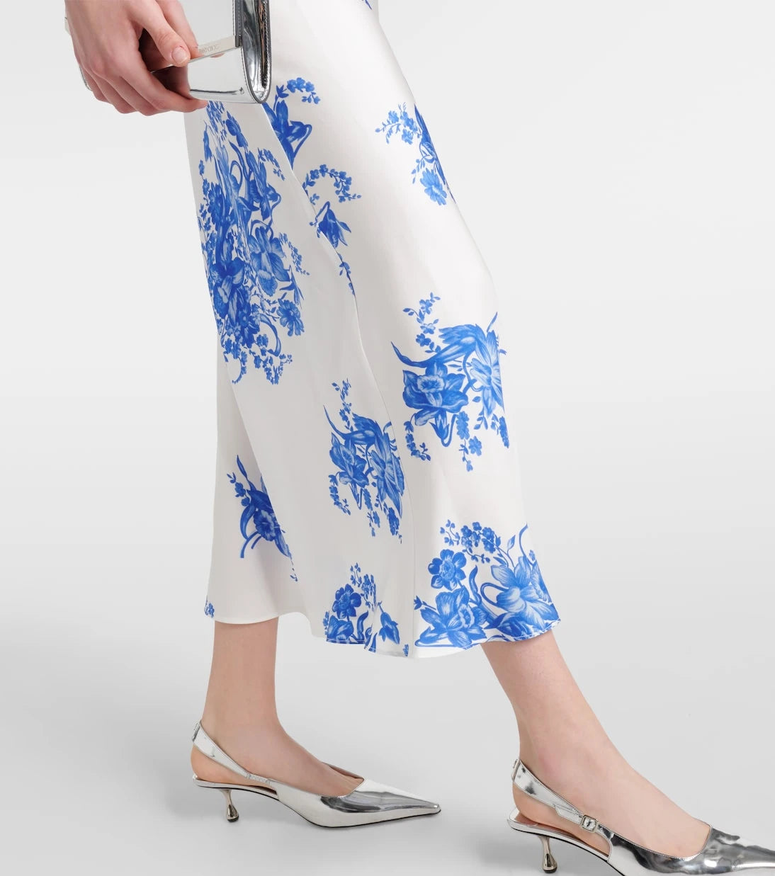Rodarte - Floral silk slip dress