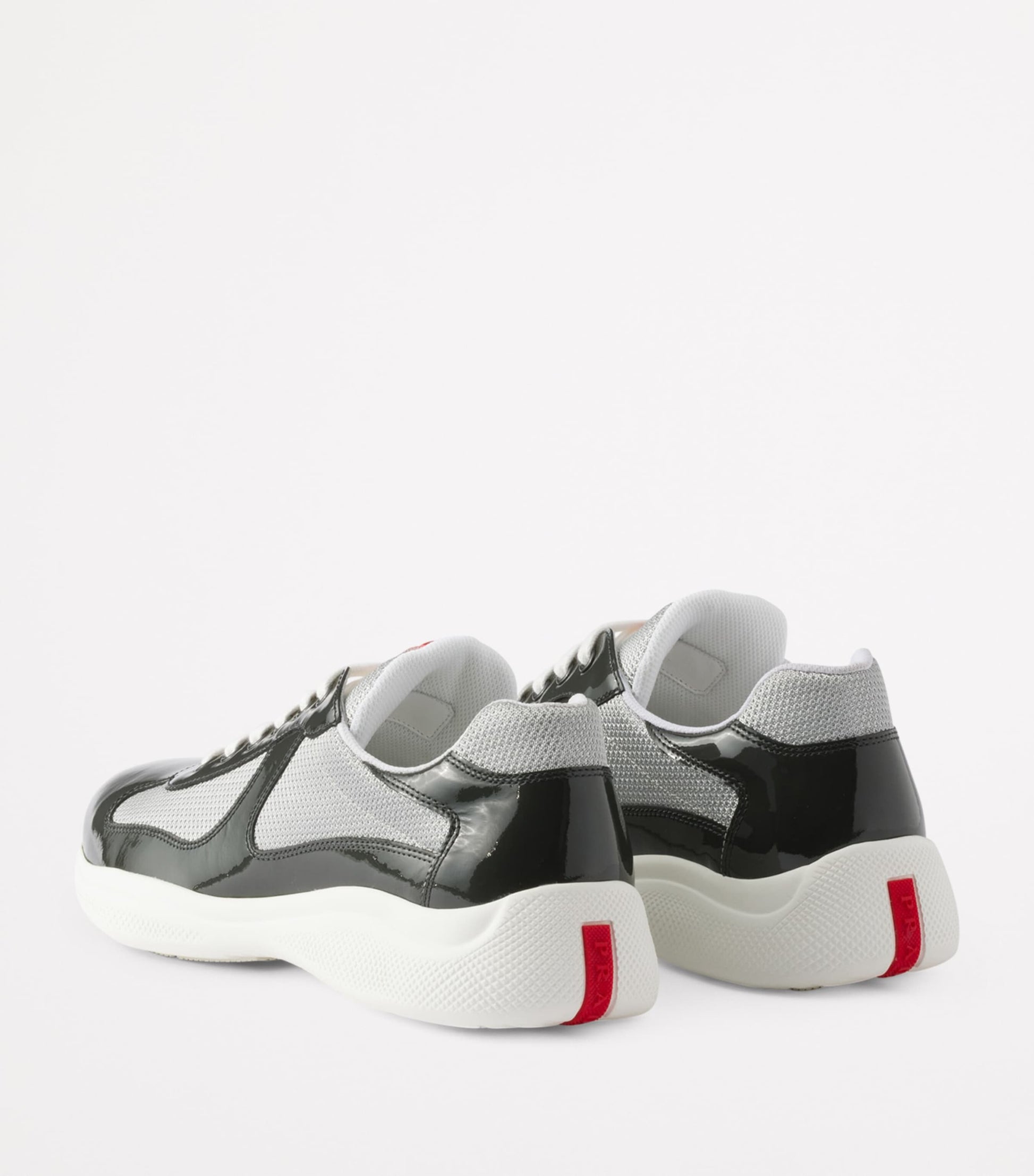 Patent Leather-Blend America's Cup Sneakers