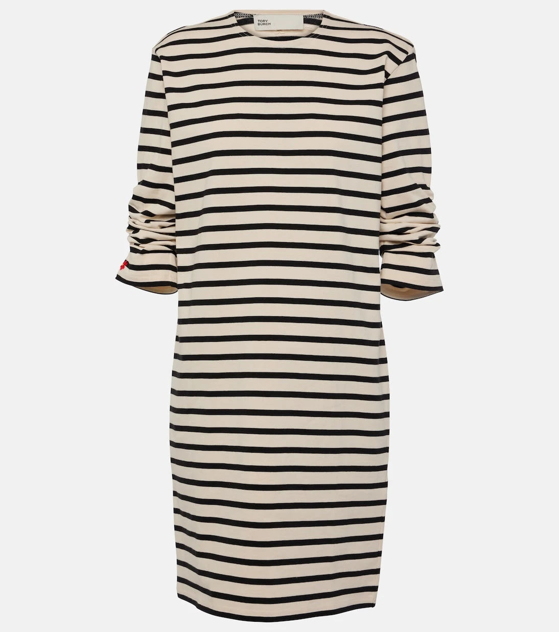 Tory Burch - Striped cotton minidress