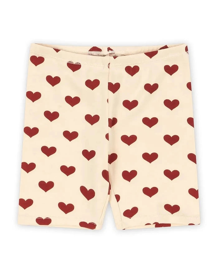 Konges Sløjd çocuklar için pamuklu kısa tayt BASIC SHORT LEGGINGS GOTS