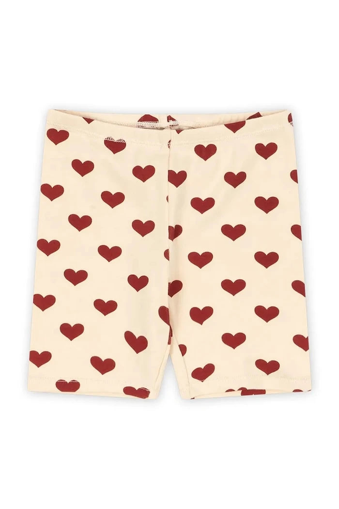 Konges Sløjd çocuklar için pamuklu kısa tayt BASIC SHORT LEGGINGS GOTS