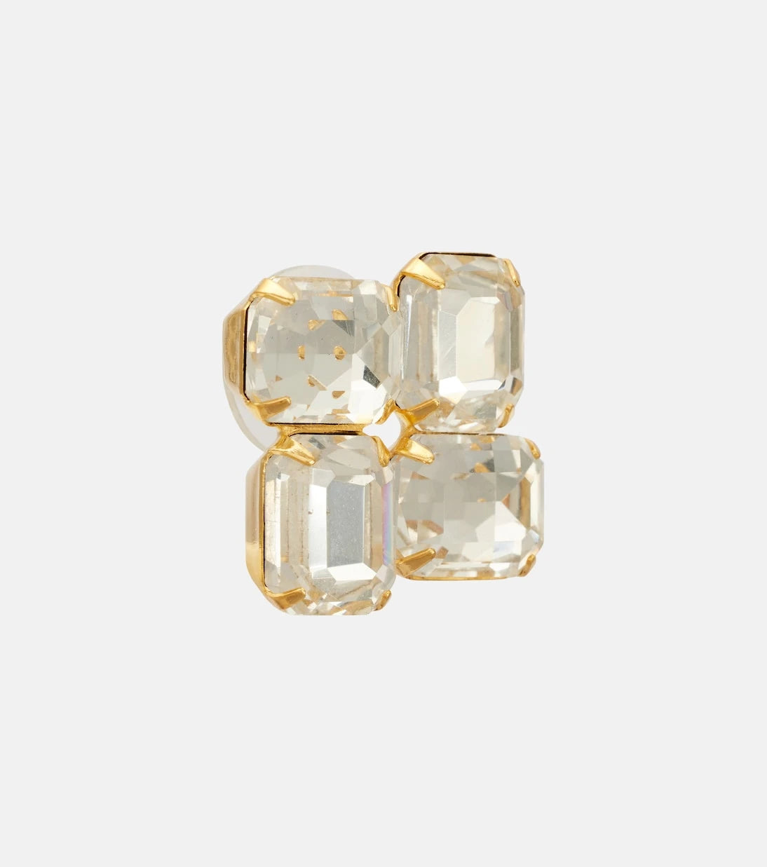 Jennifer Behr - Piccolo embellished gold-plated earrings