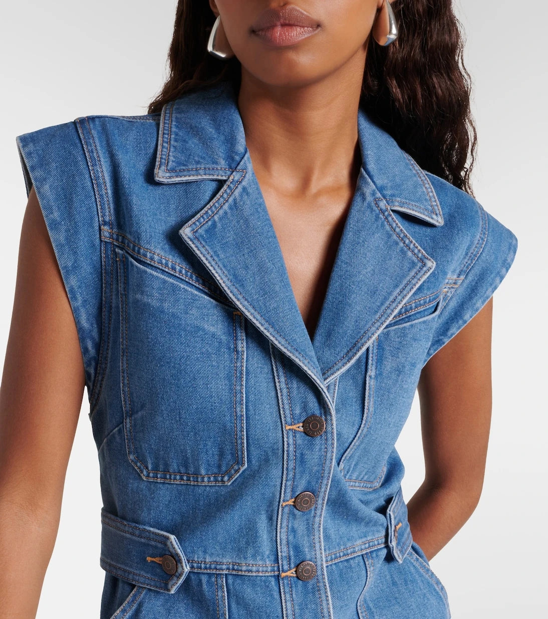Veronica Beard - Jax denim shirt dress