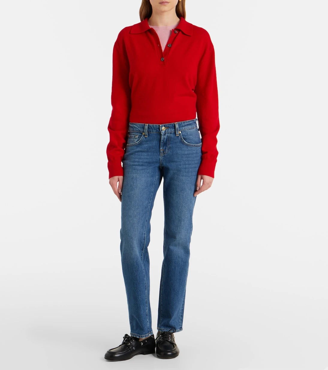 7 For All Mankind - Low Cigarette slim jeans