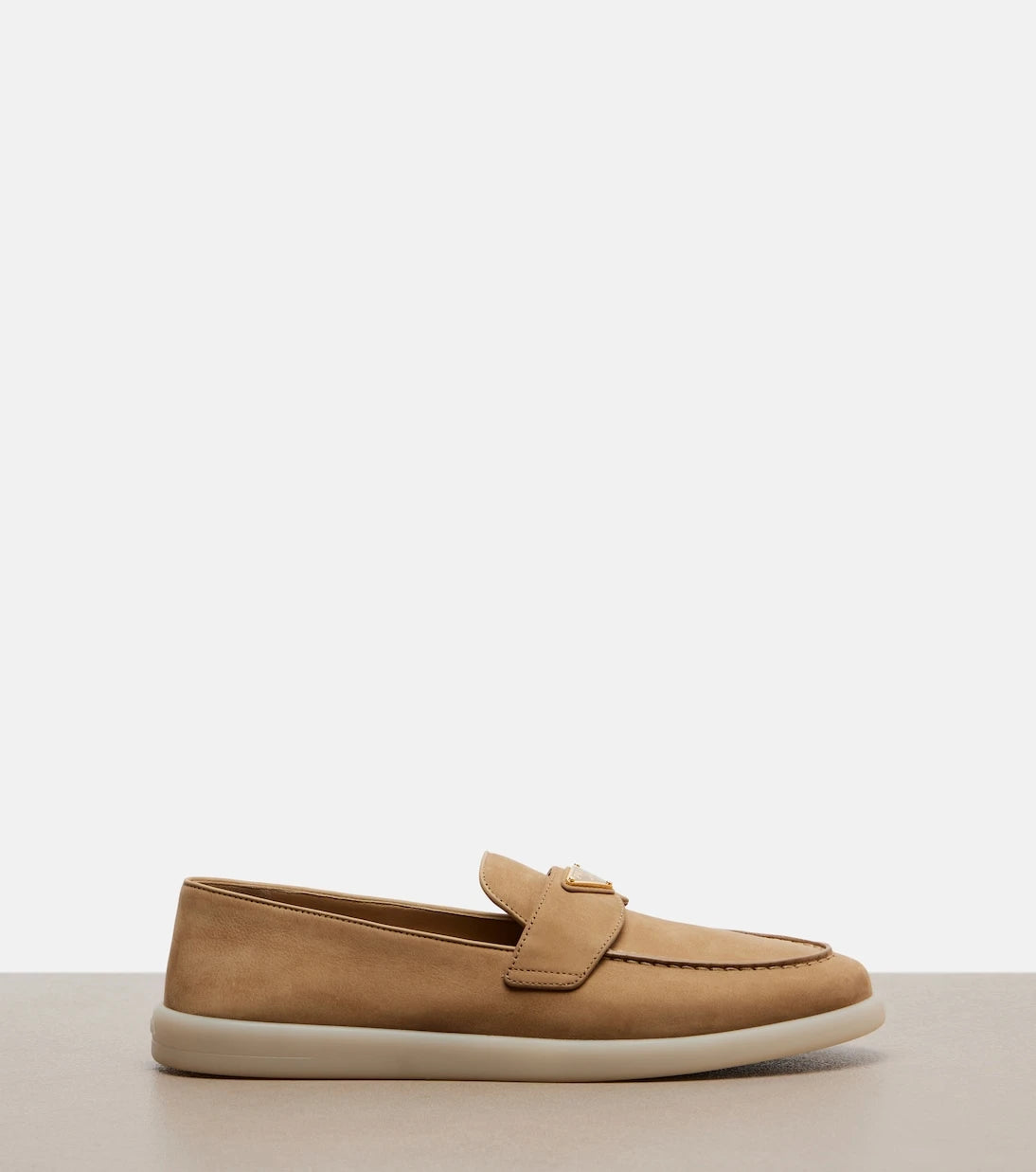 Prada - Leather loafers