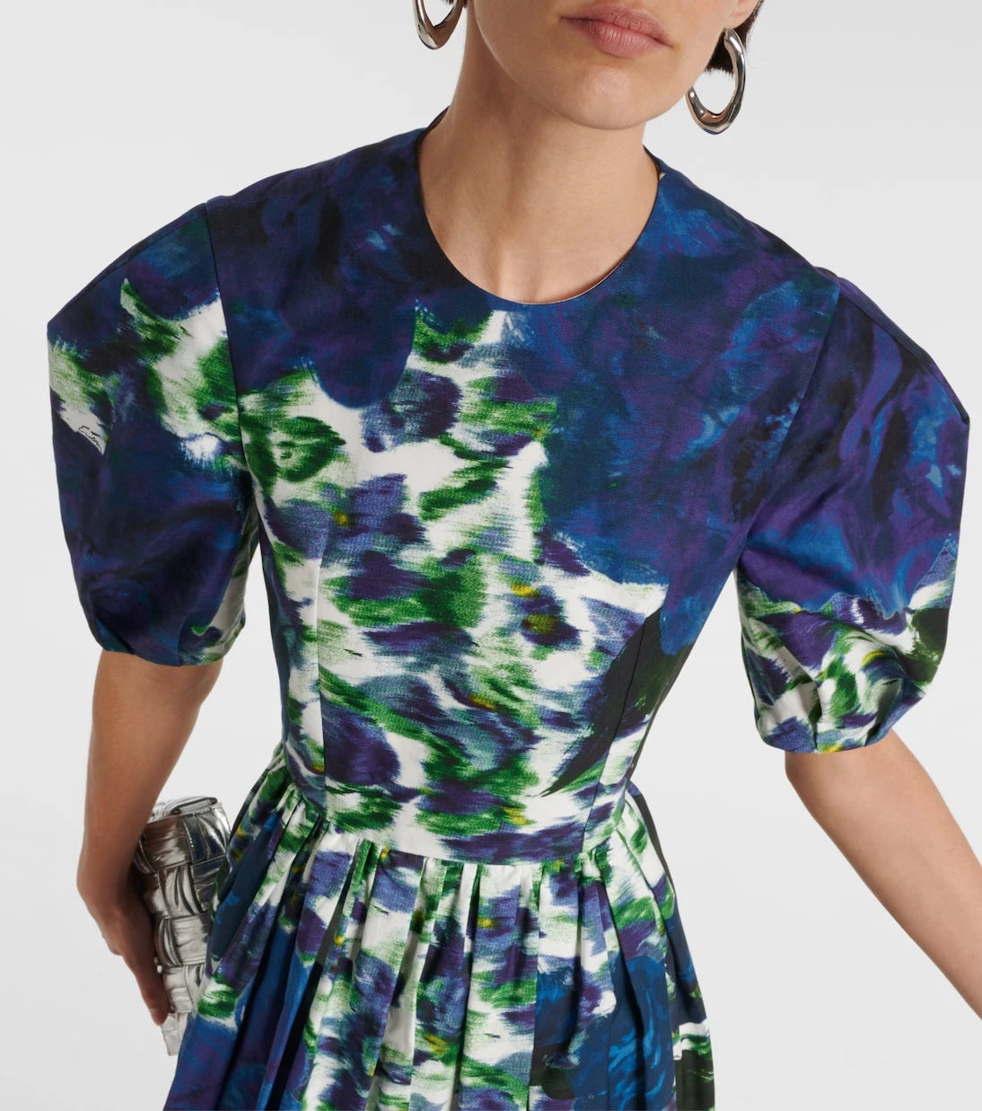 Erdem - Floral cotton midi dress