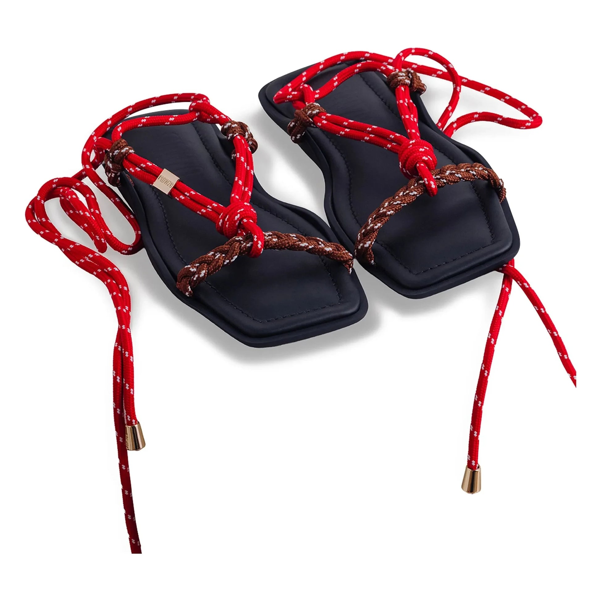 Flòwze - Flò Square Twin sandals | Red