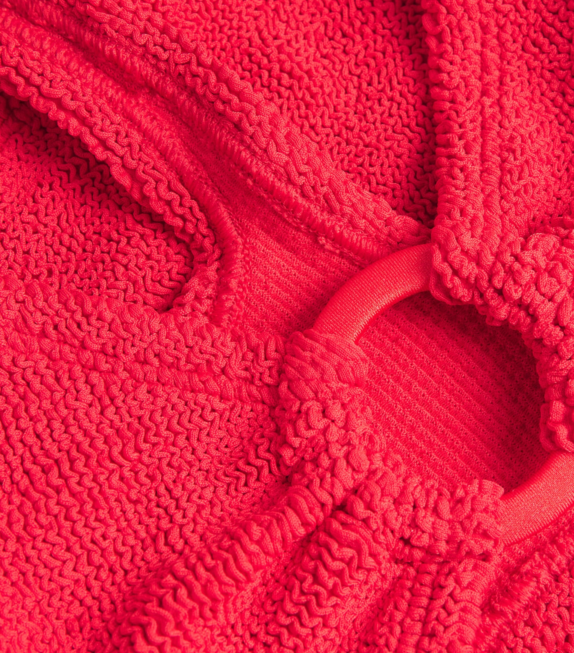 Red Nadine Hoop Bikini