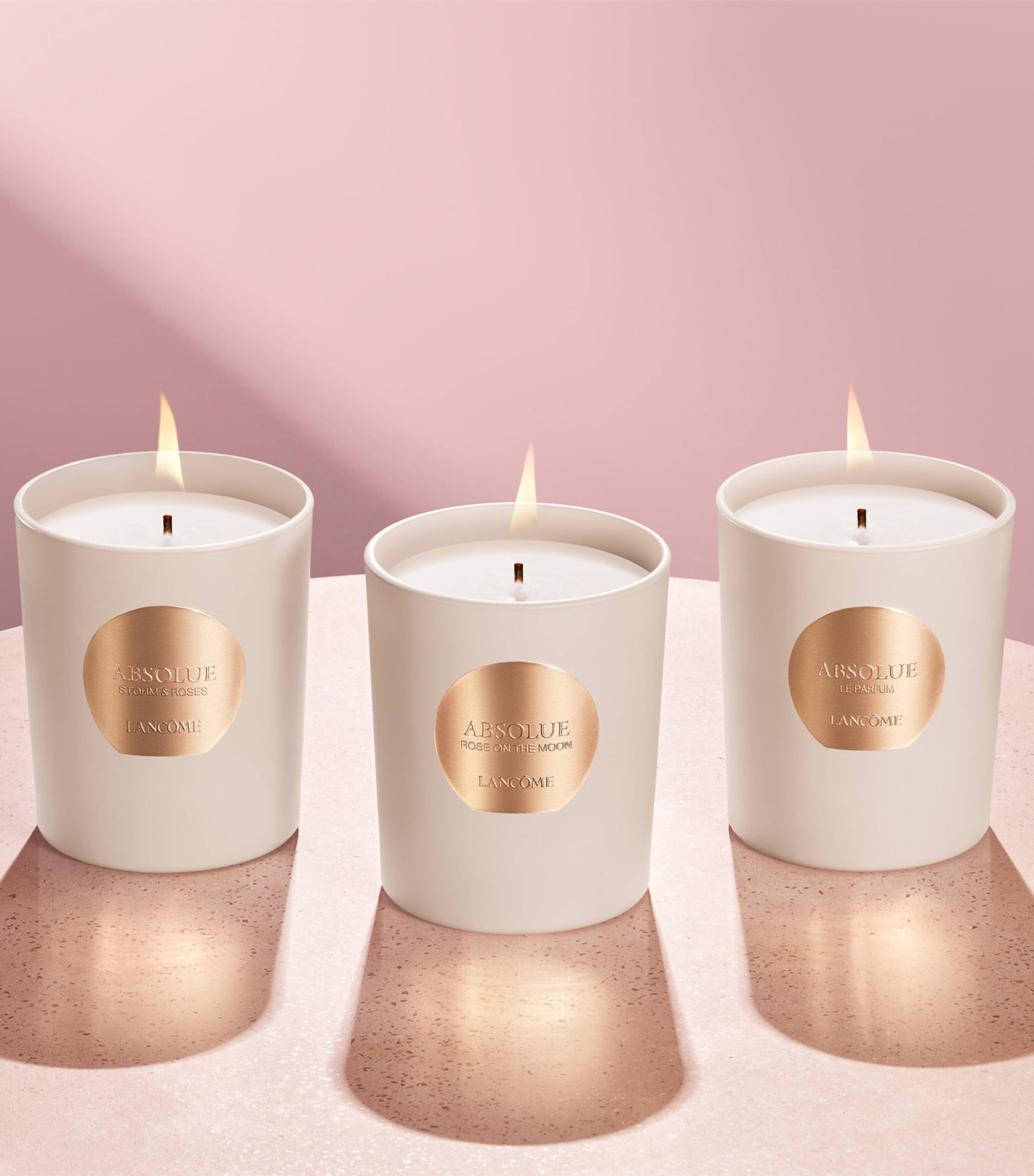 Lancôme Absolue Les Parfums Rose on the Moon Candle (220g)