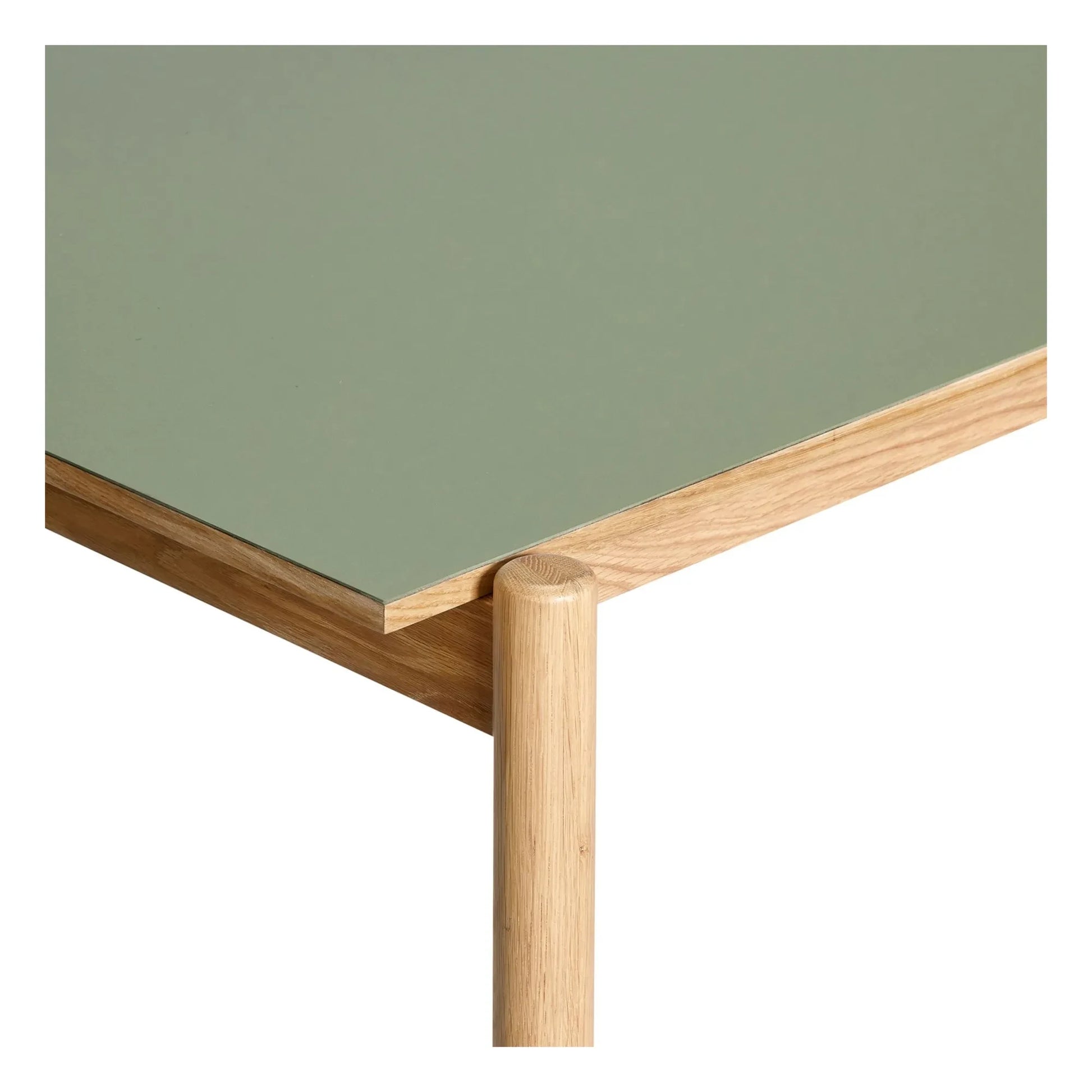 Hübsch - Oblique oak desk | Olive