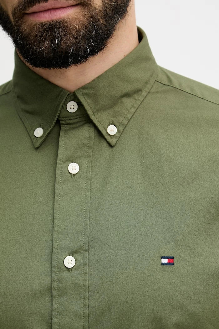 Tommy Hilfiger Erkek Pamuk Gömlek