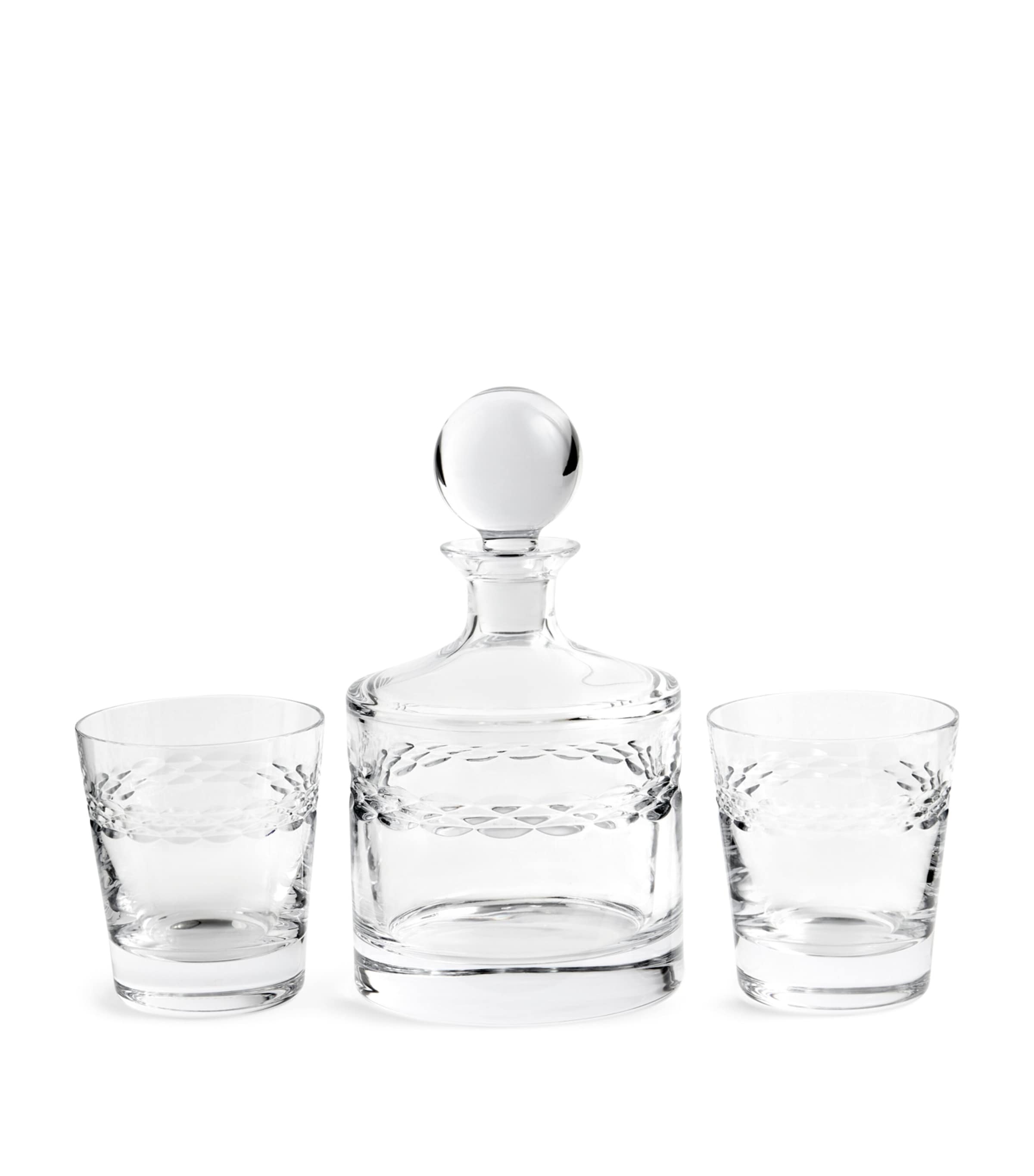 Crystal Neo Decanter and Tumbler Set