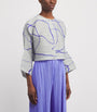 Pleats Please Issey Miyake Grey Printed Pause Jacket