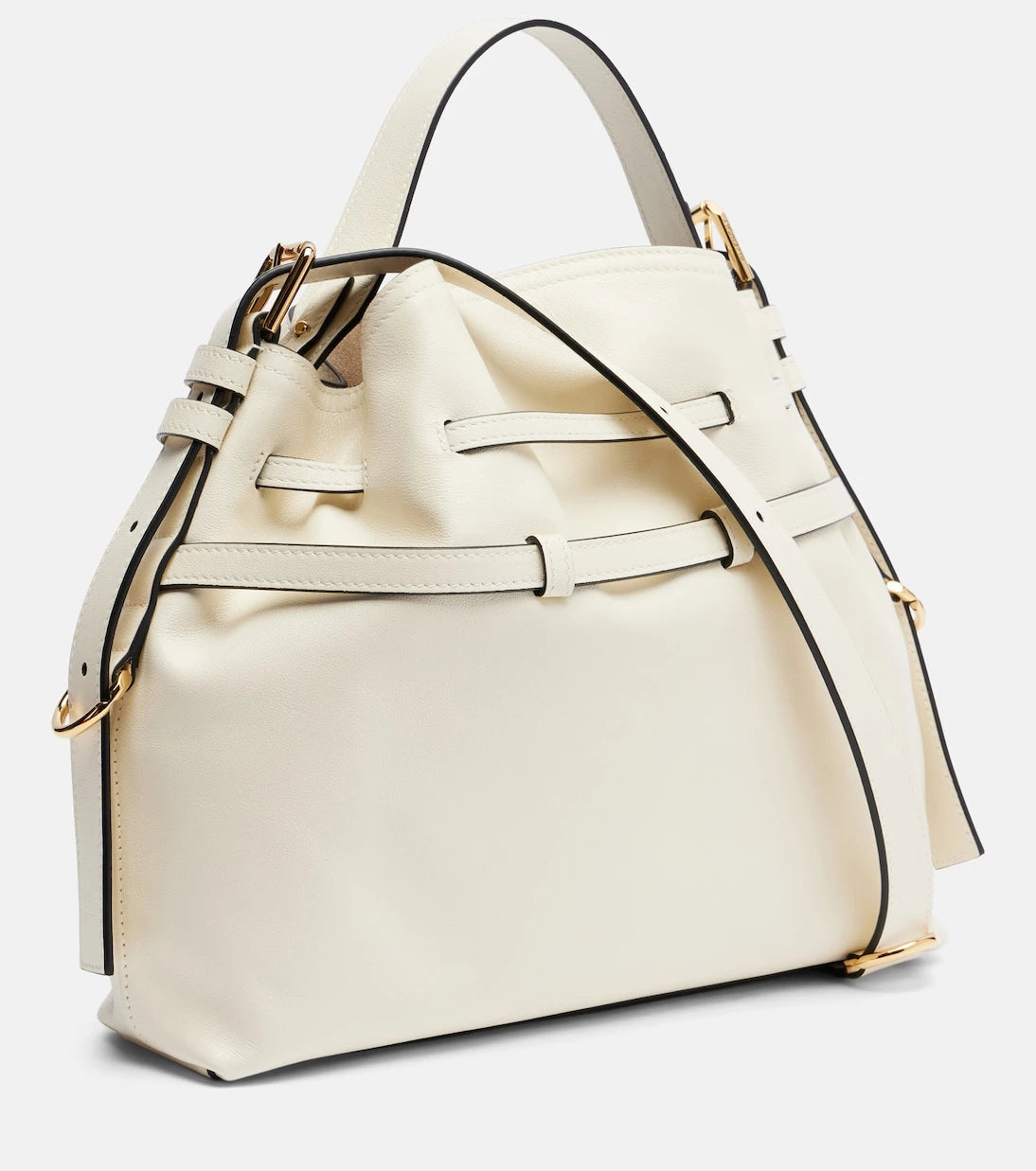 Givenchy - Voyou Bucket Small leather shoulder bag