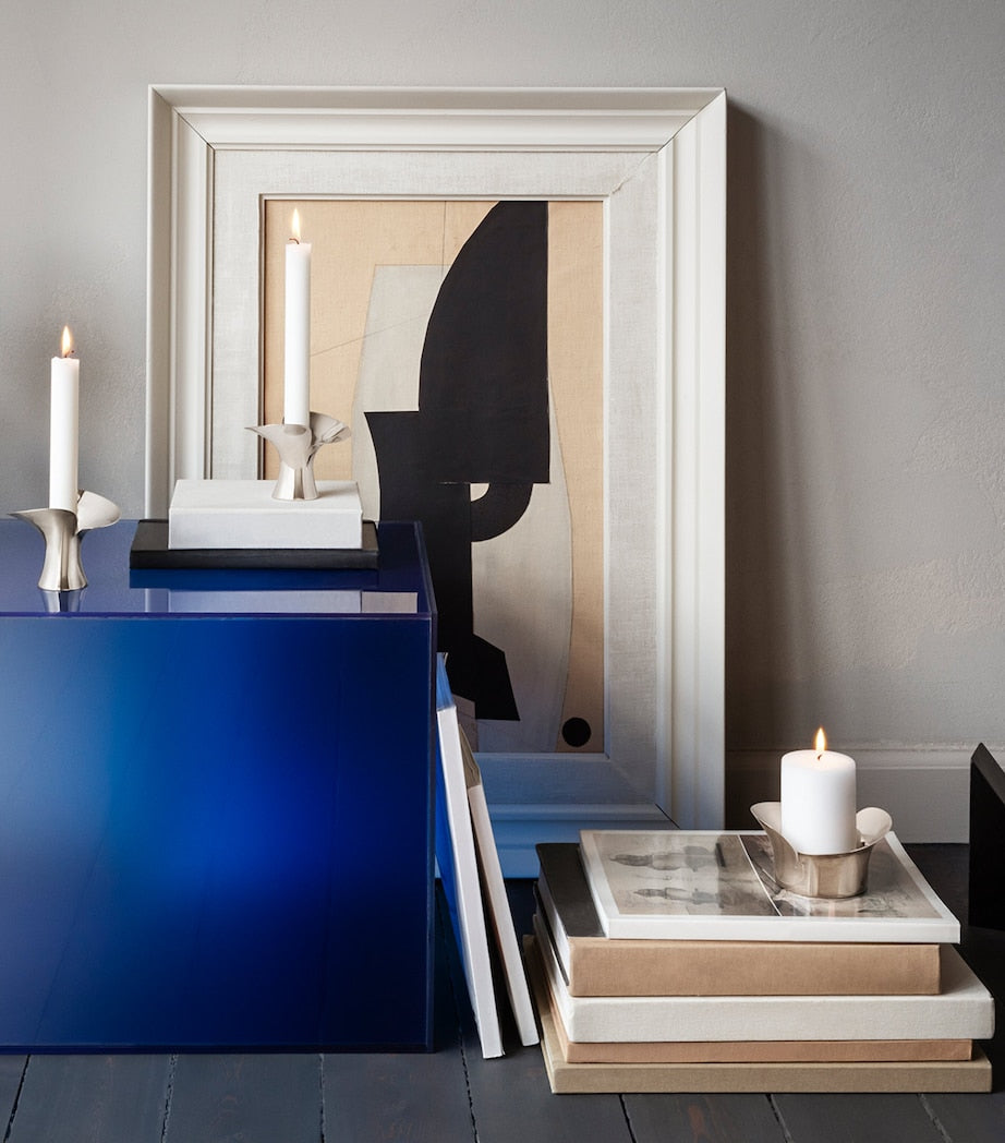 Georg Jensen Bloom Pillar Candle Holder