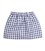 Self-Portrait Kids Taffeta Gingham Skirt (3-12 Years)