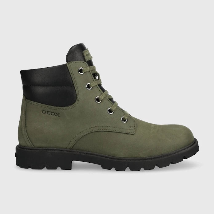 Geox J16FAB 032BC J SHAYLAX Çocuk Deri Kışlık Ayakkabılar