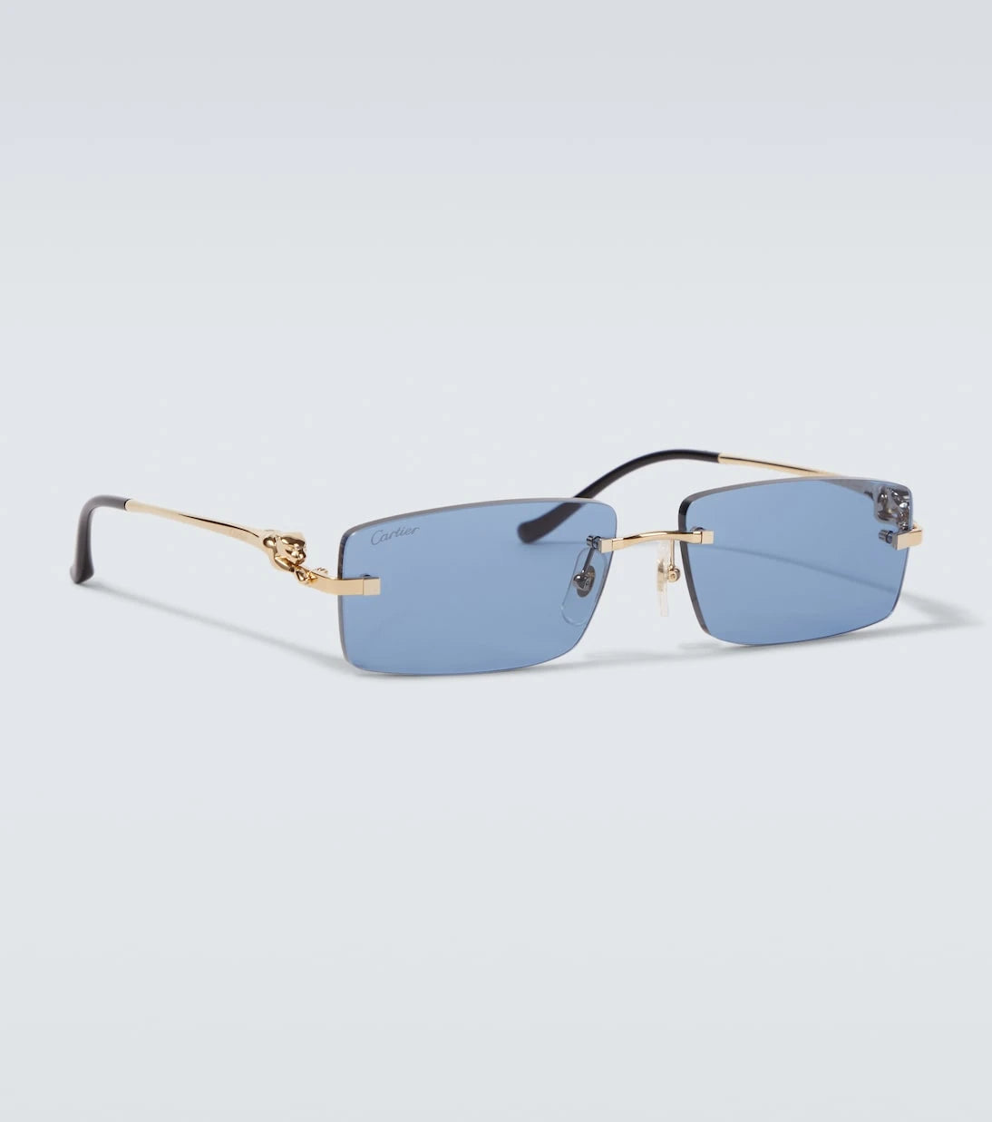 Cartier Eyewear Collection - Panthère De Cartier rectangular sunglasses