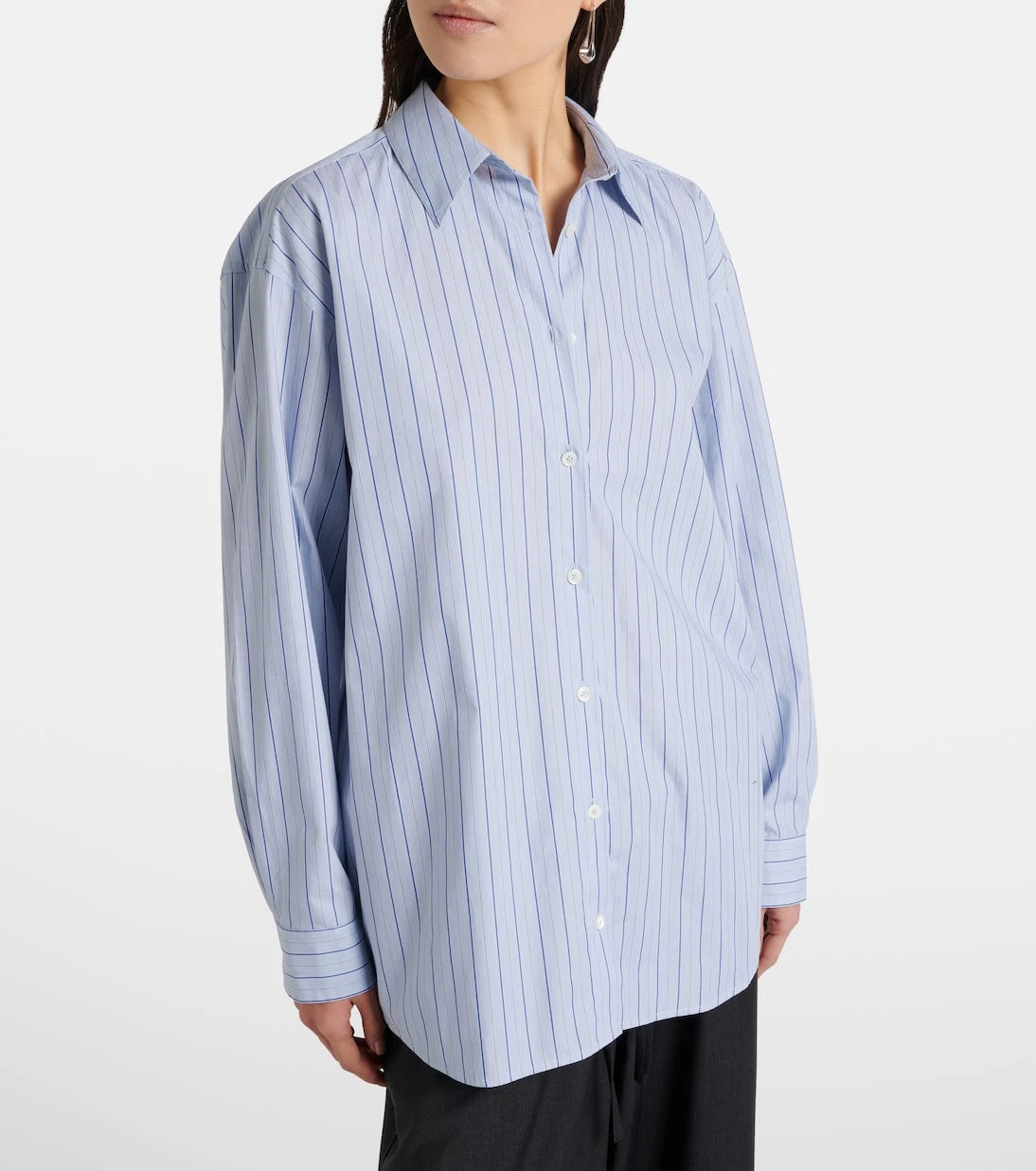 Toteme - Striped cotton shirt