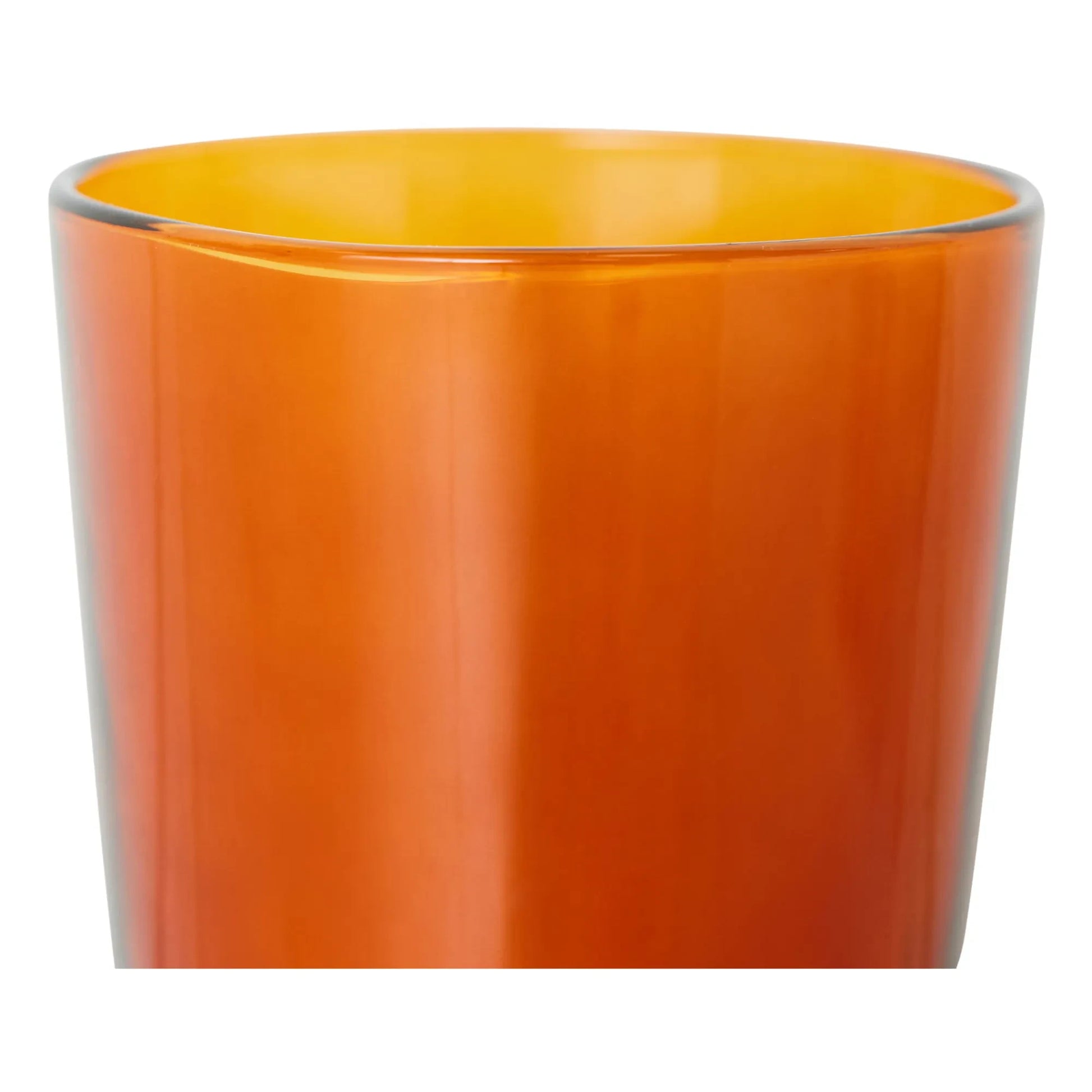 HKliving - 70s Cups - Set of 4 | Amber