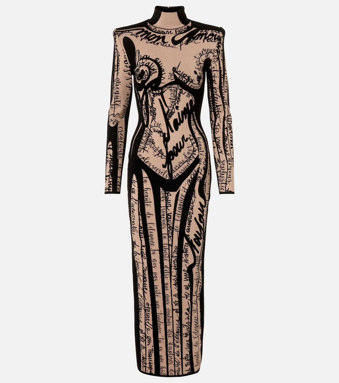 Balmain - Knitted maxi dress